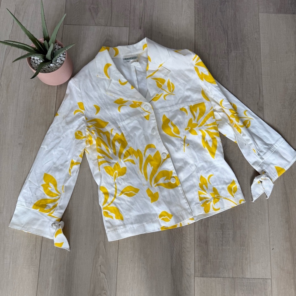 Patchington Vintage Floral
Cottagecore Blazer English Countryside
Jacket Large